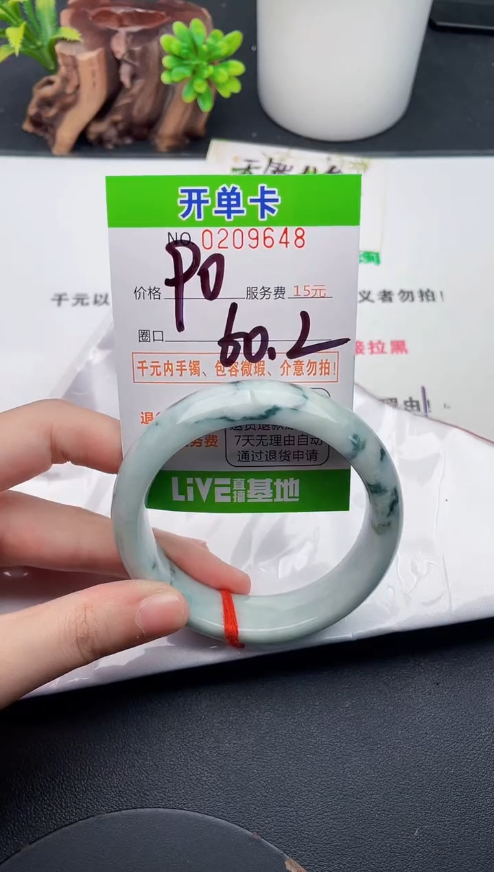 未镶嵌手镯翡翠48天然翡翠A货