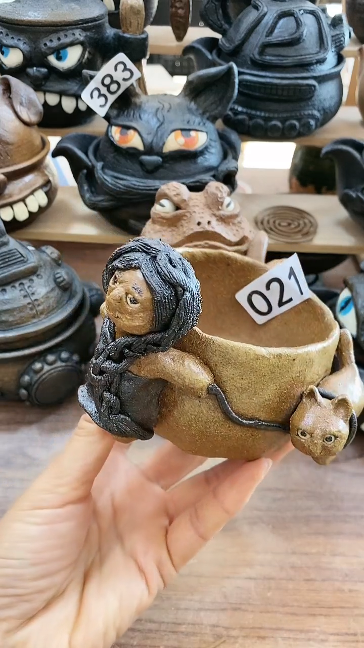 望****川爱砂陶艺手工制作