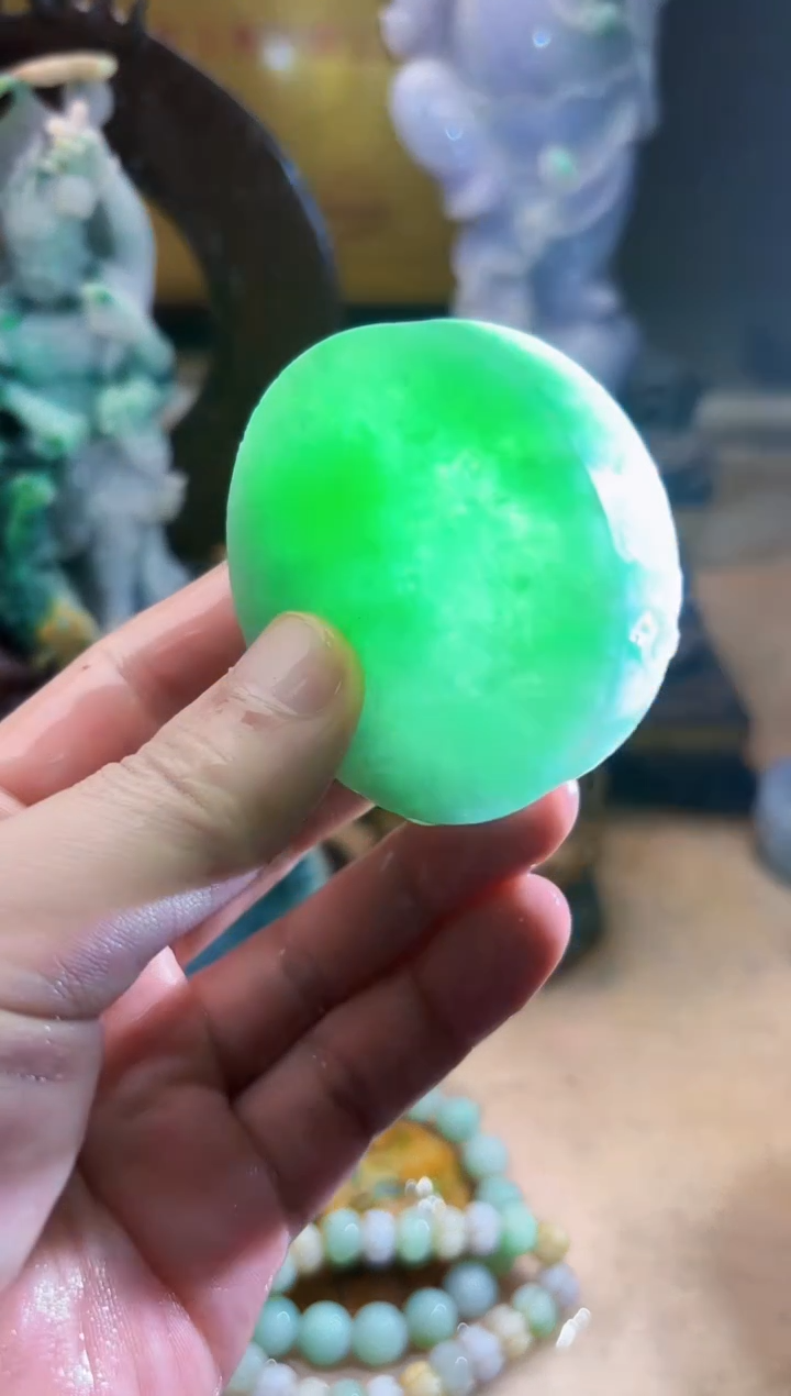 未镶嵌挂件翡翠A货张优9318