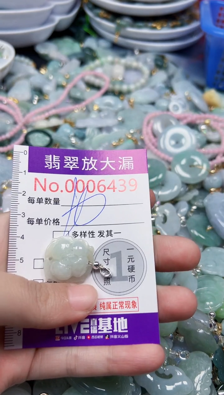 颈饰未镶嵌翡翠6439