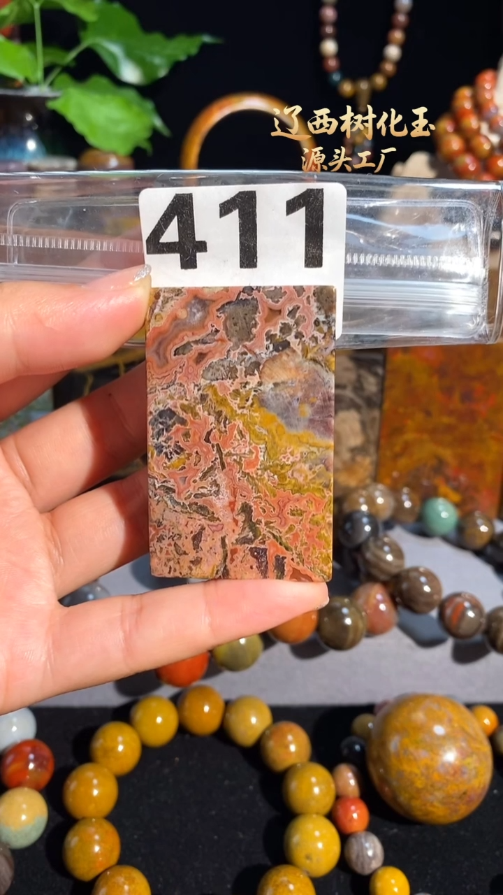 未镶嵌-硅化玉天然北票硅化玉吊坠