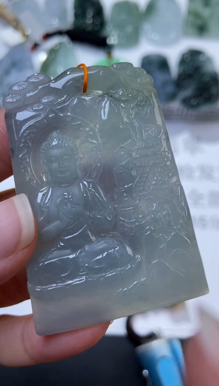 颈饰未镶嵌翡翠379377  多人