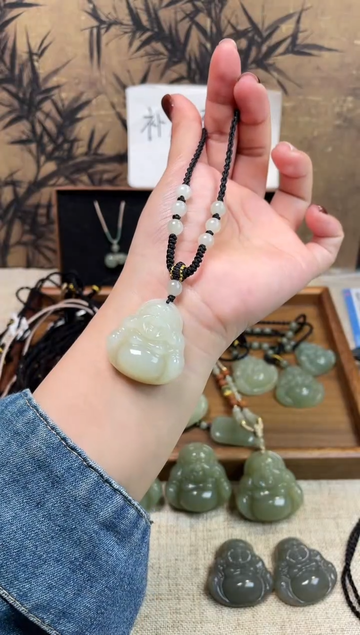 【闪购商品】和田玉颈饰未镶嵌30佛