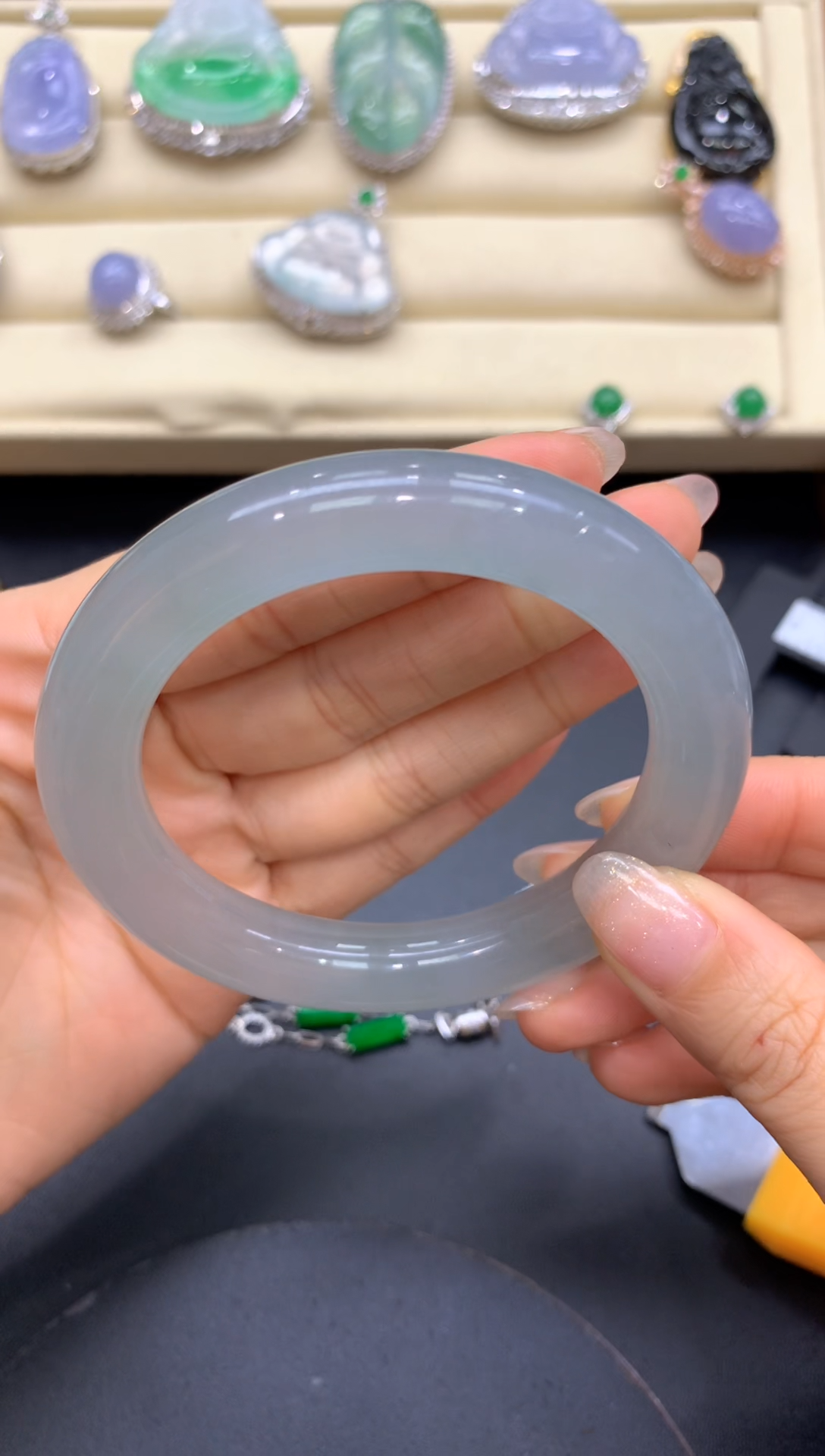 【闪购商品】翡翠手镯未镶嵌530-中国好珍宝