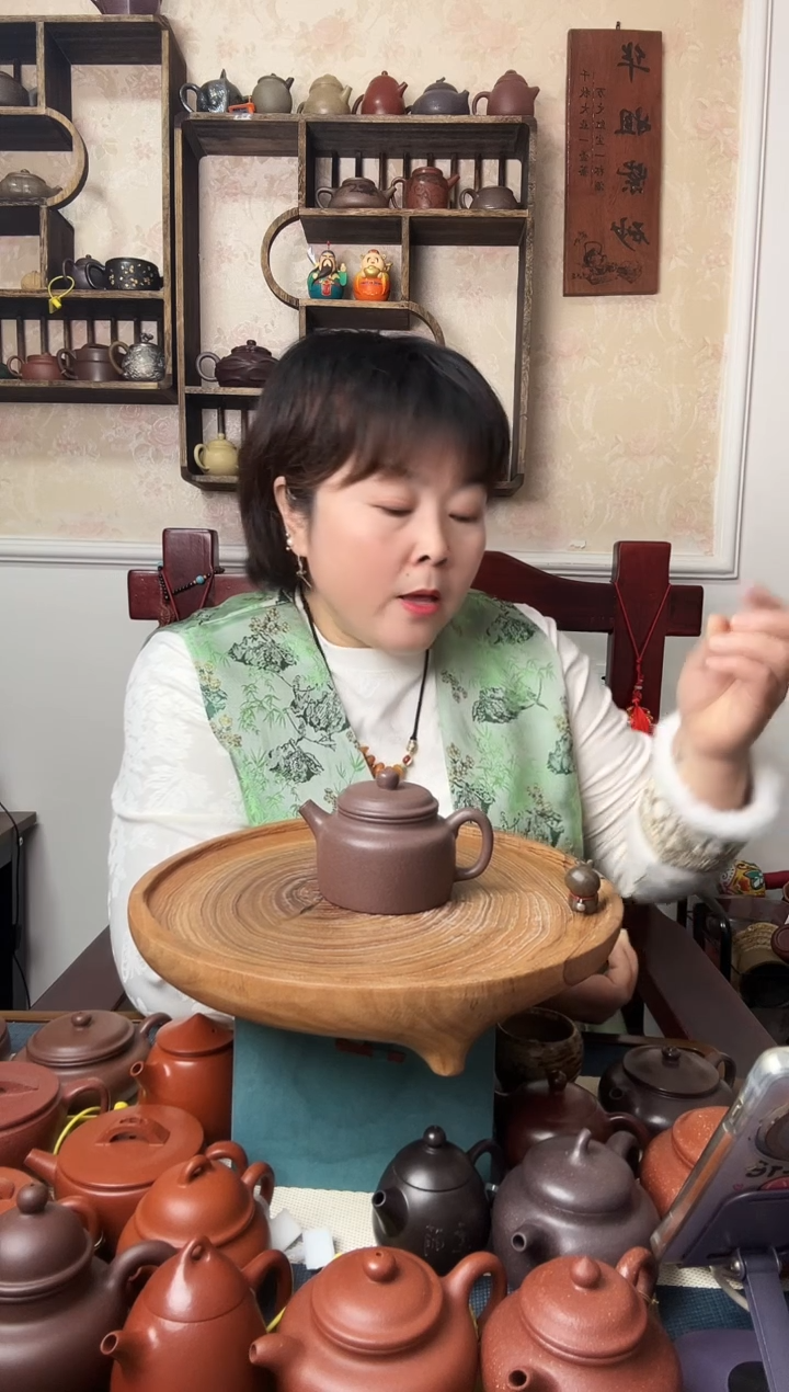 茶壶紫砂鹏****5天青 德钟200CC