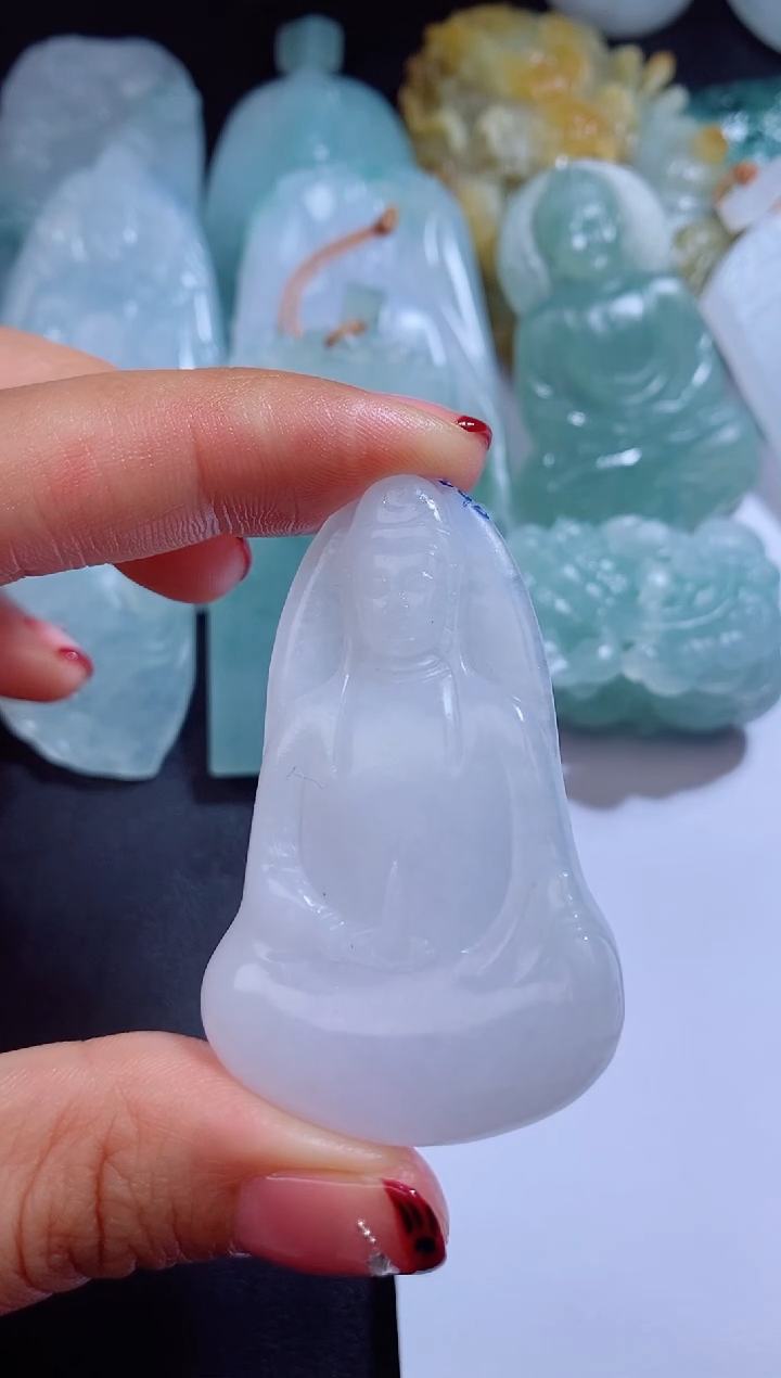 【闪购商品】定制翡翠未镶嵌毛货不支持退换付款后联系客服确认抛光