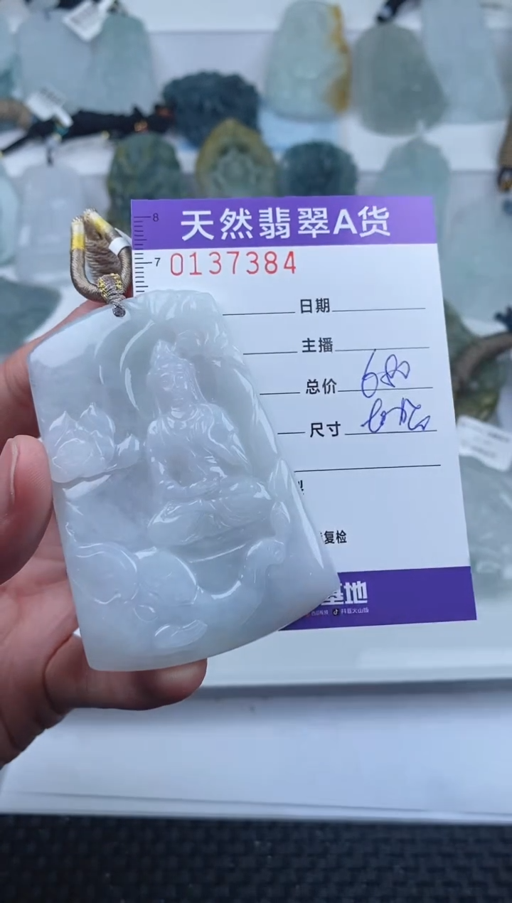 【闪购商品】翡翠颈饰未镶嵌       384