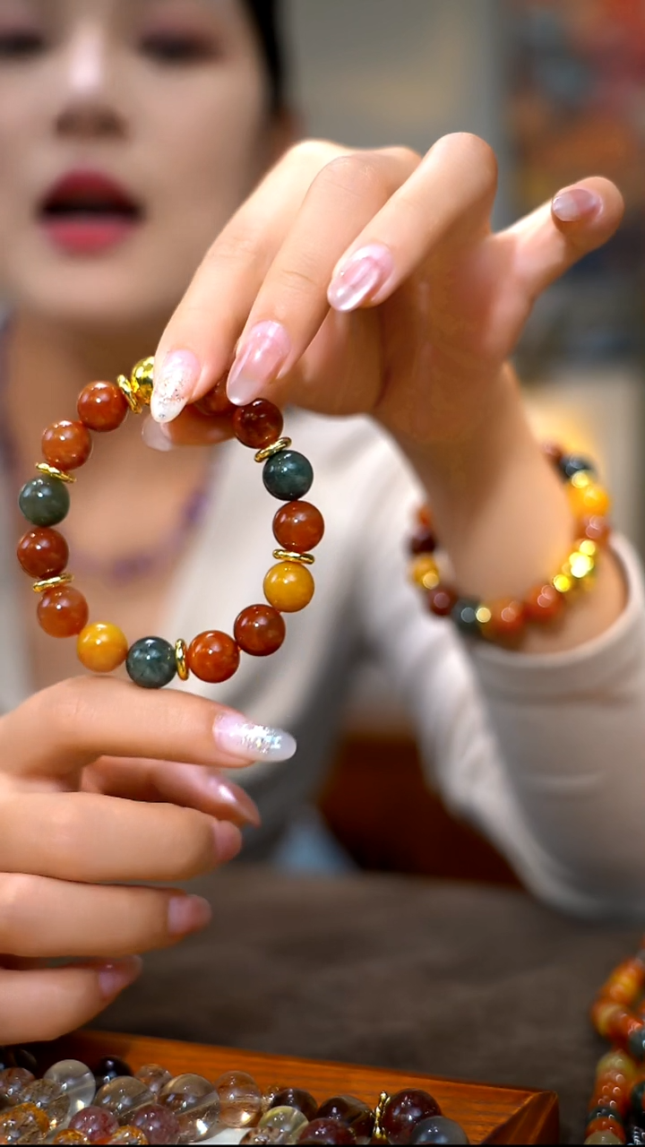 项链未镶嵌水晶兔毛