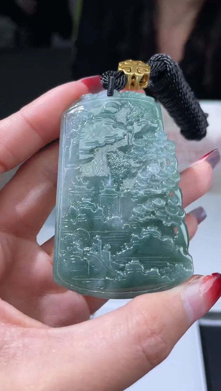 【闪购商品】定制翡翠未镶嵌不退不换CMH1件-A