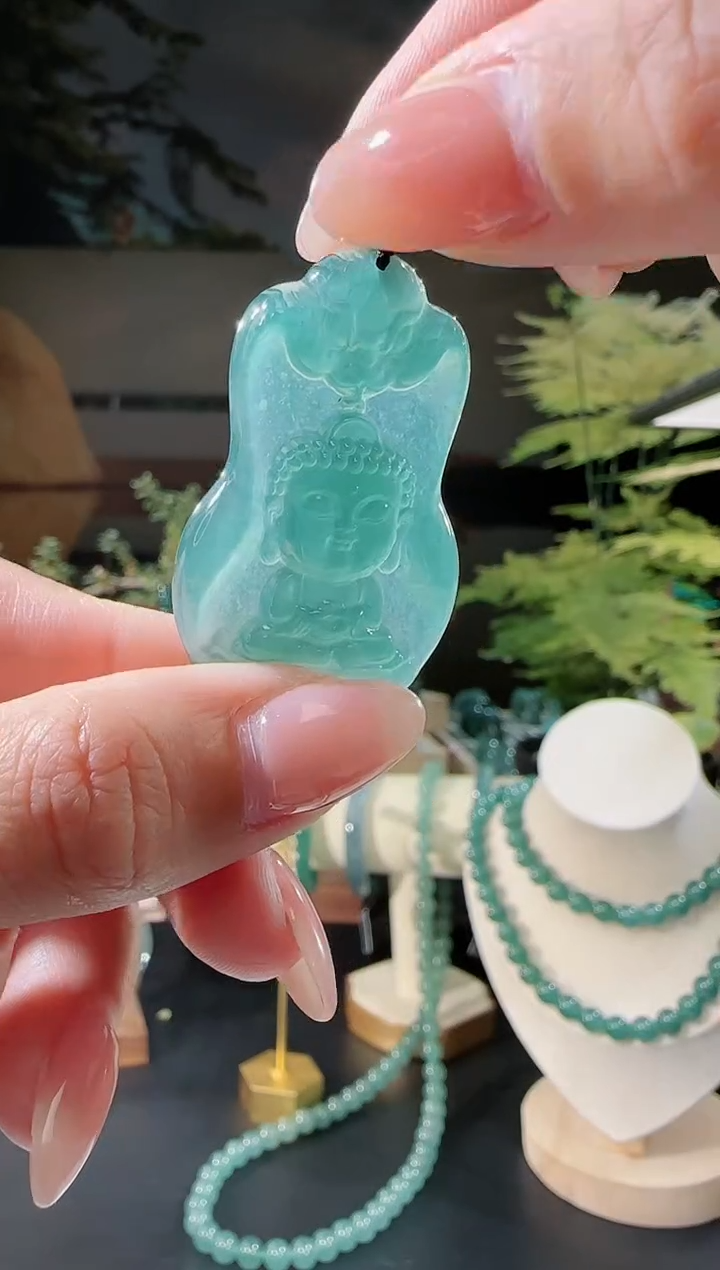 【闪购商品】翡翠吊坠(不含链)未镶嵌宝宝佛