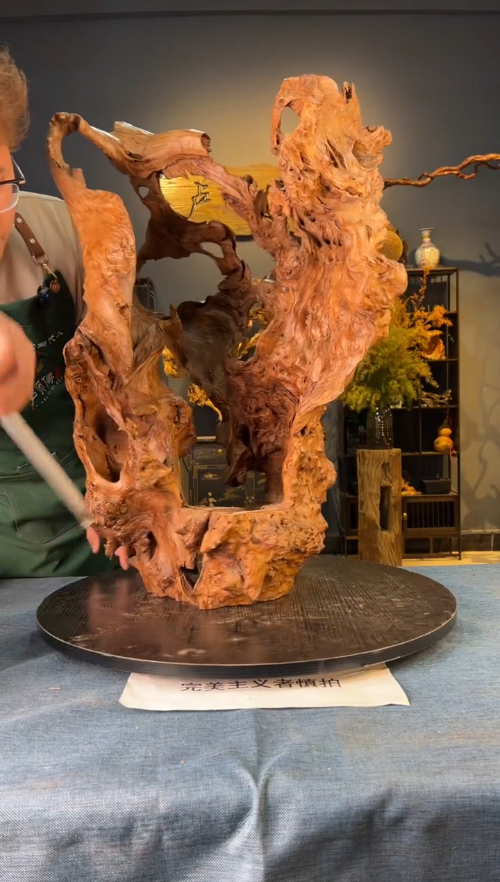 【闪购商品】木卢师傅根艺作品(不包含人物摆件）