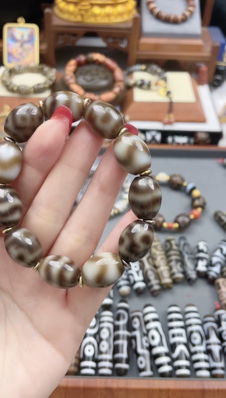 【闪购商品】玛瑙/玉髓手串未镶嵌达洛手串