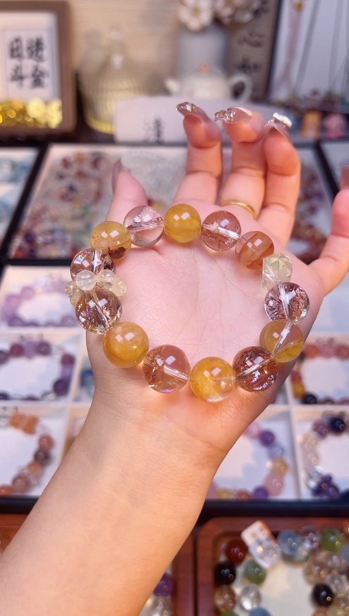 未镶嵌手串水晶1