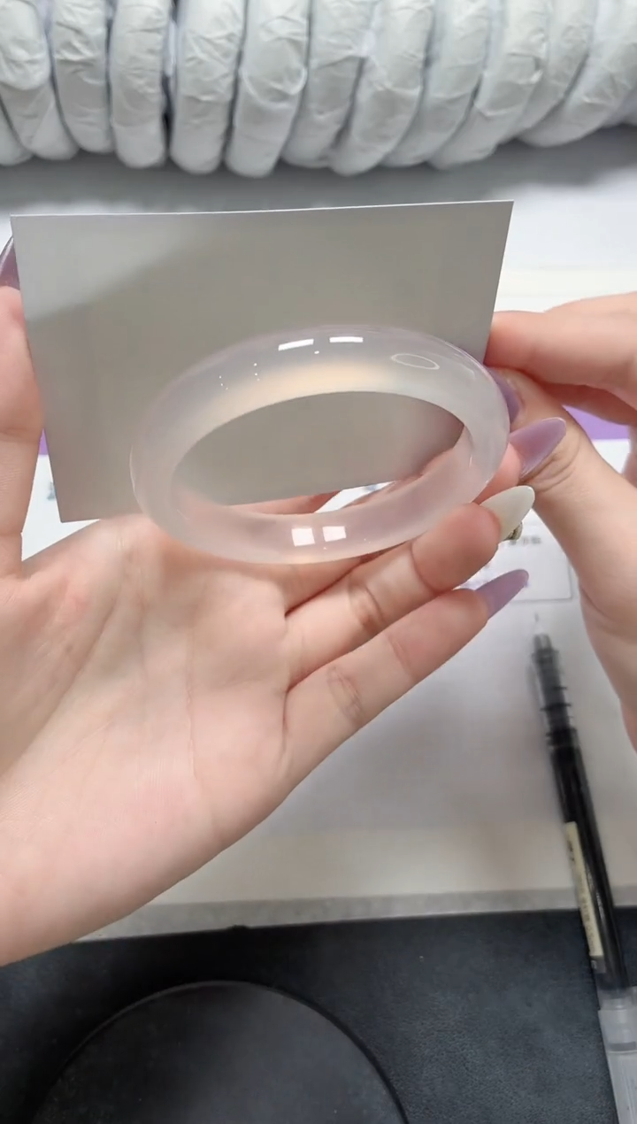 石英质玉手镯未镶嵌13-荔枝56