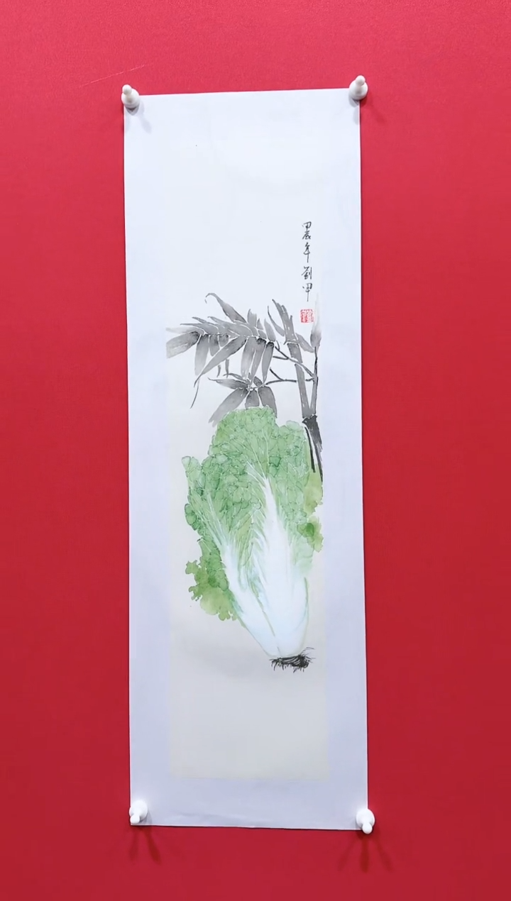 【闪购商品】国画刘甲17*68..........