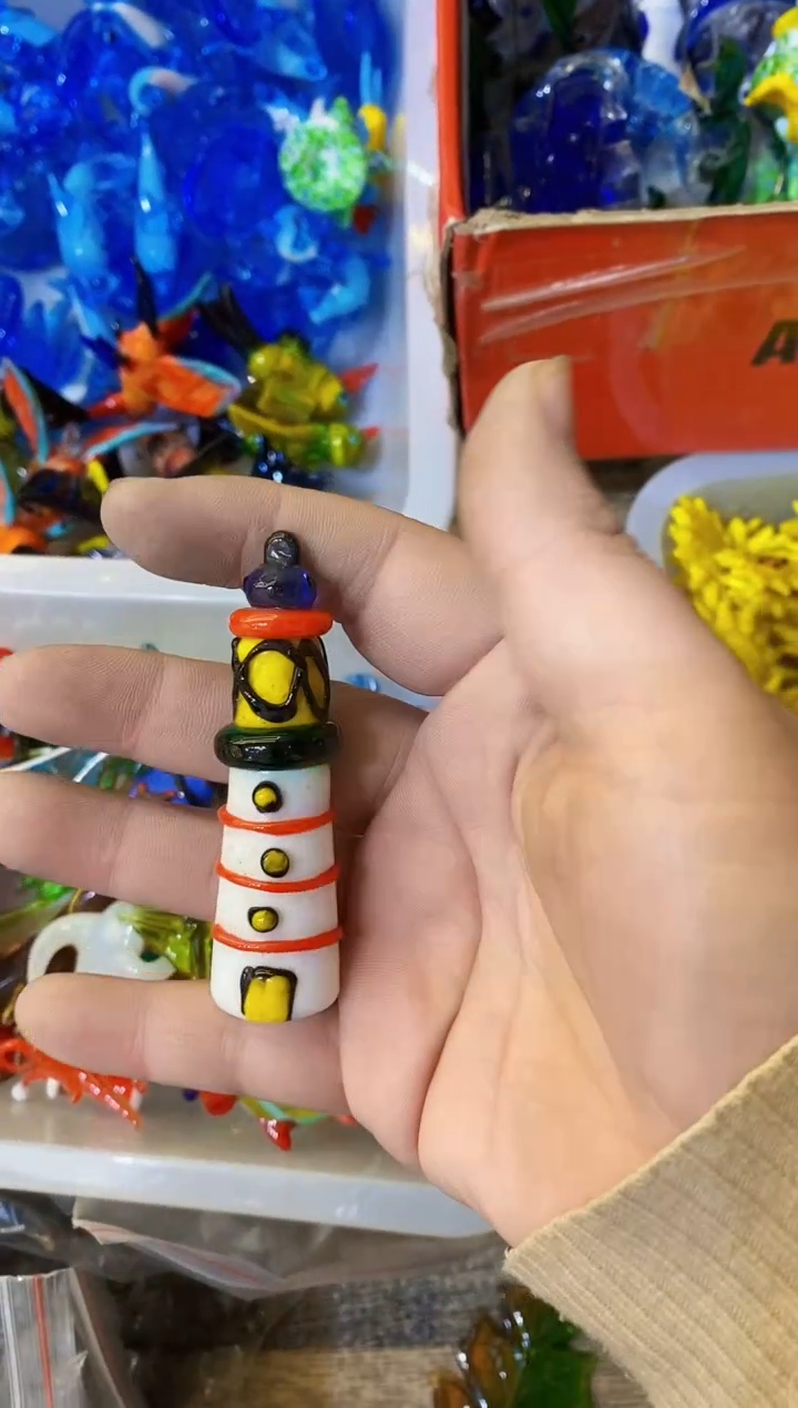 【闪购商品】琉璃手工艺品灯塔