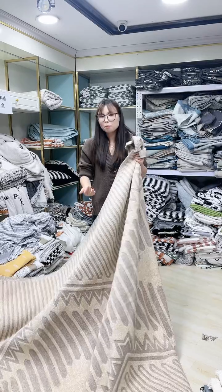 雪尼尔加绒加厚咖色340