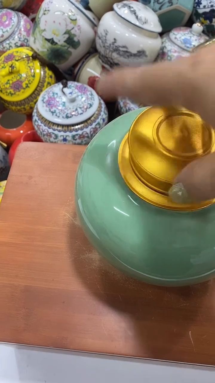 摆件茶叶罐密封罐储存罐