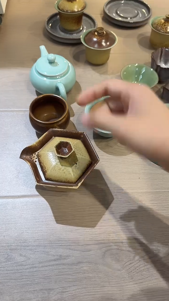青瓷手工茶器不带礼盒包邮