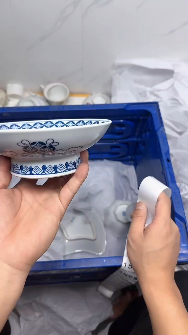 【闪购商品】1589回流瓷器默认微瑕，18.8包邮