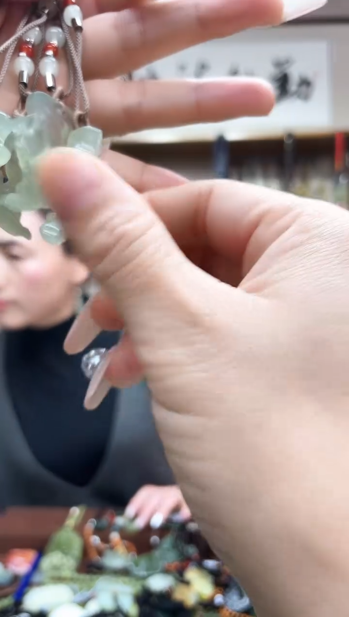 未镶嵌岫玉吊坠多样性发货拍一发一