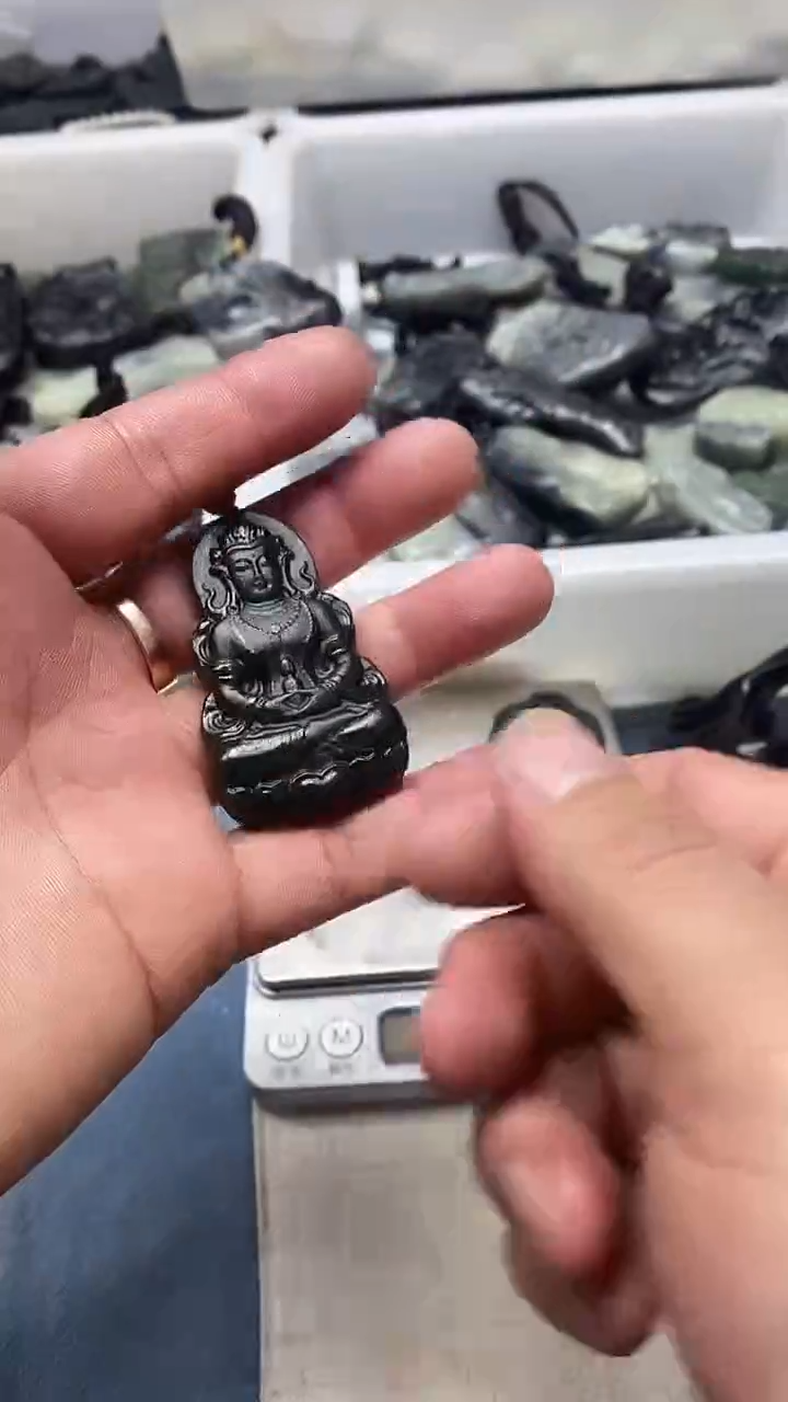 吊坠(不含链)未镶嵌和田玉1