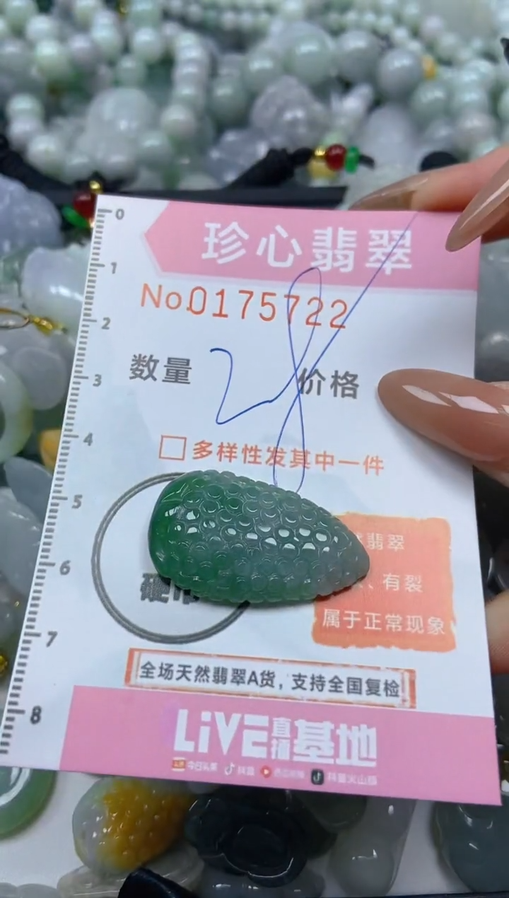 【闪购商品】翡翠颈饰未镶嵌闪购0175722
