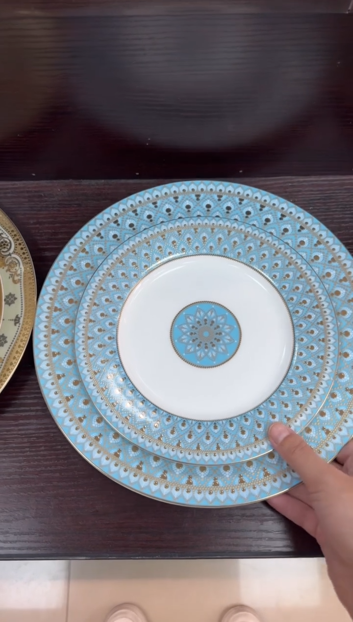 【闪购商品】瓷片10.5+8英寸大小盘福利款