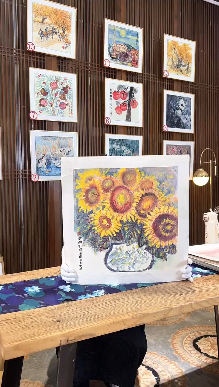 版画耿玉琨名章限量版画S