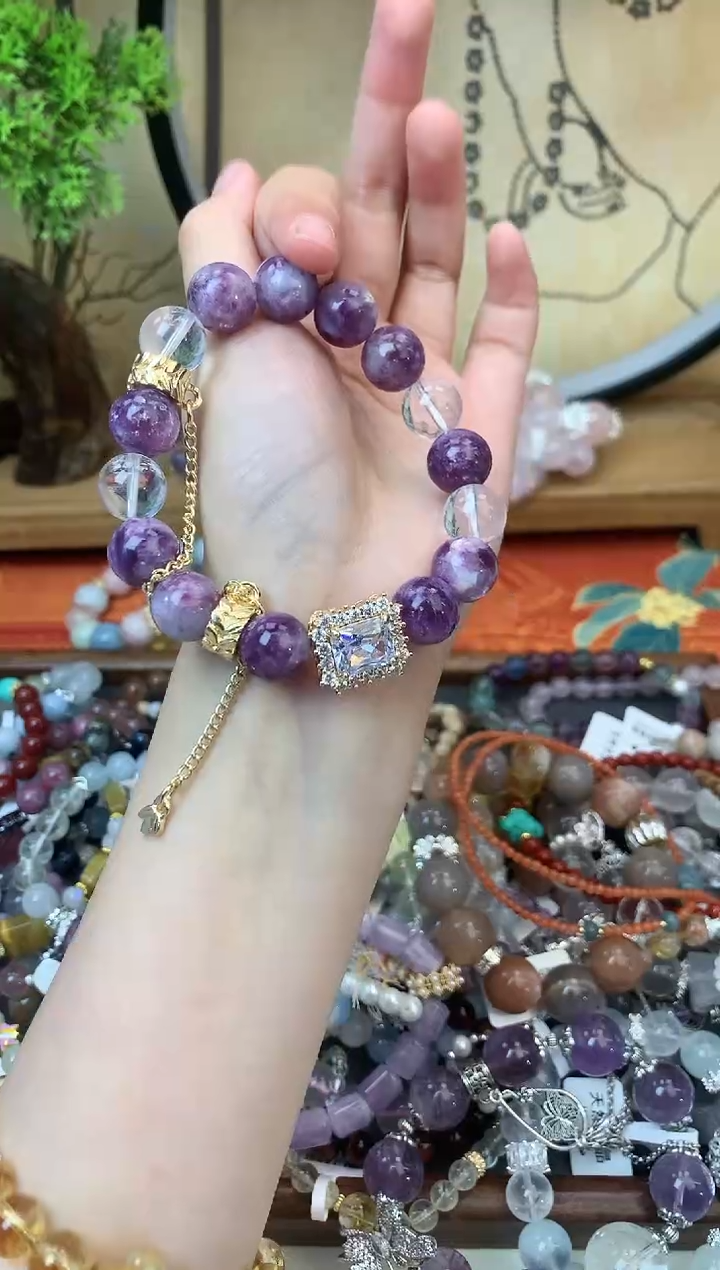【闪购商品】紫晶手链未镶嵌1442手串