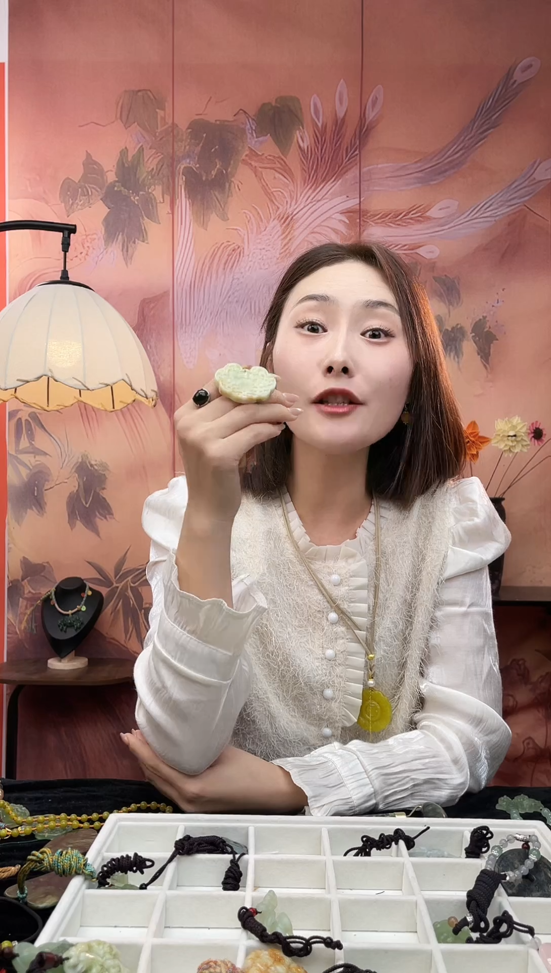 未镶嵌岫玉吊坠黄*色多样性发货拍一发一