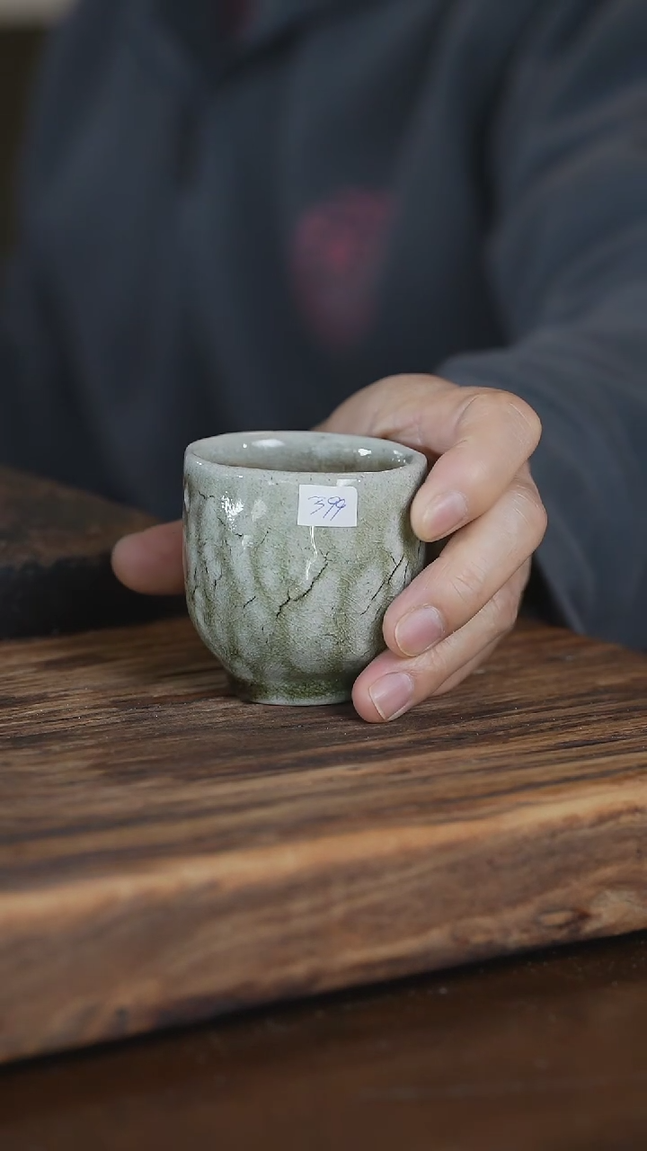 【闪购商品】杯浪鬼柴烧禅寂杯