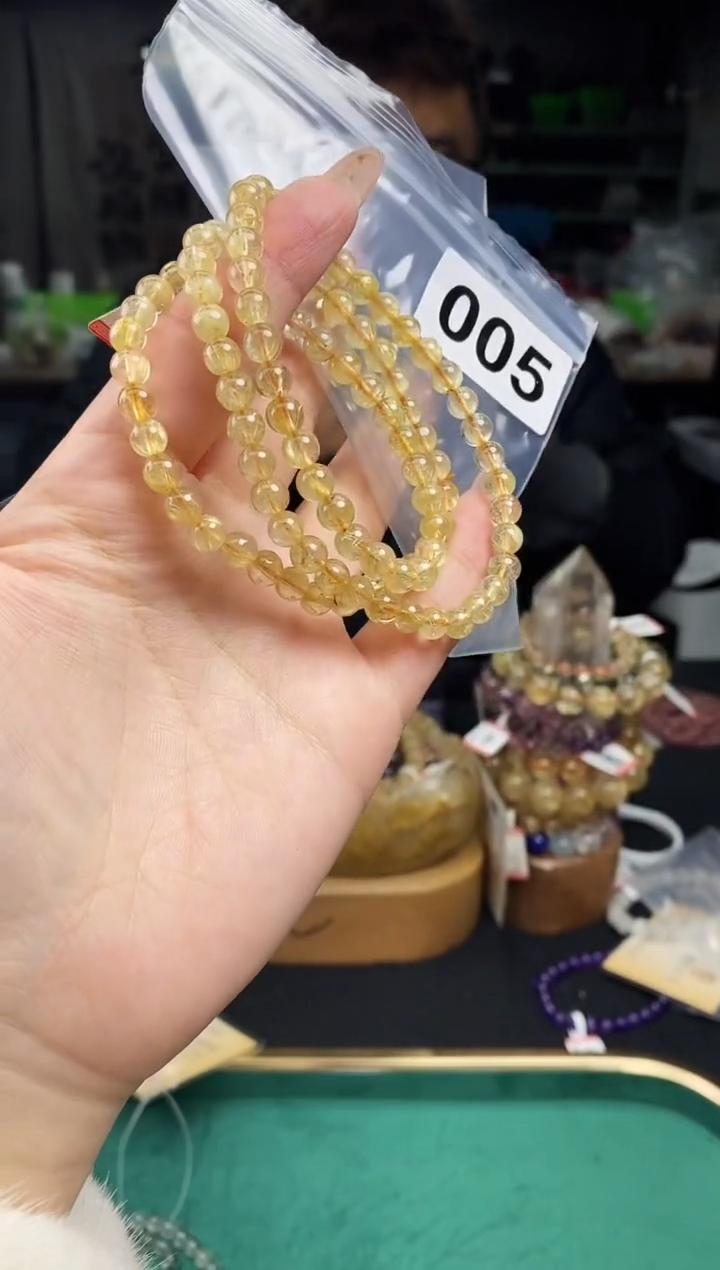 【闪购商品】水晶手串未镶嵌手串005