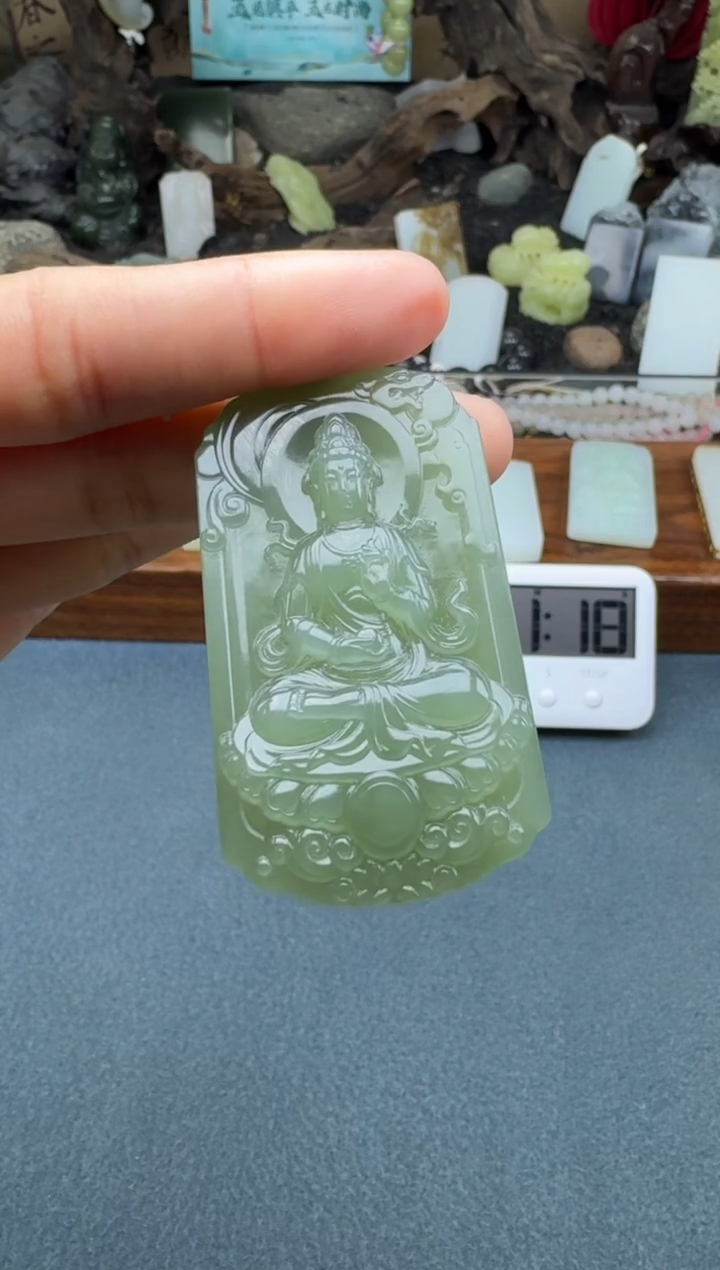 【闪购商品】和田玉颈饰未镶嵌开心