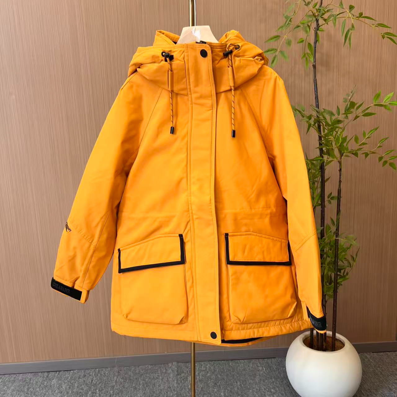  9069收腰显瘦冬季羽绒服女中长款过膝冬装新款加厚保暖冬装