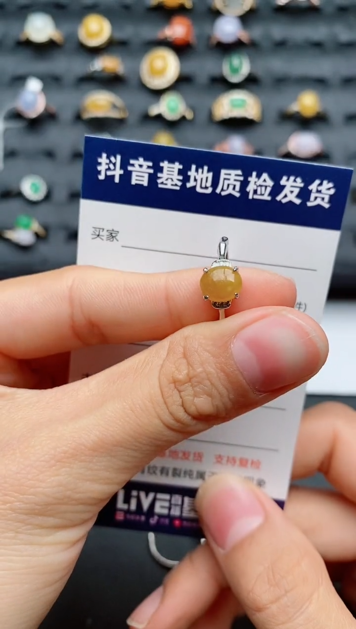 【闪购商品】翡翠戒指银S925镶嵌..............