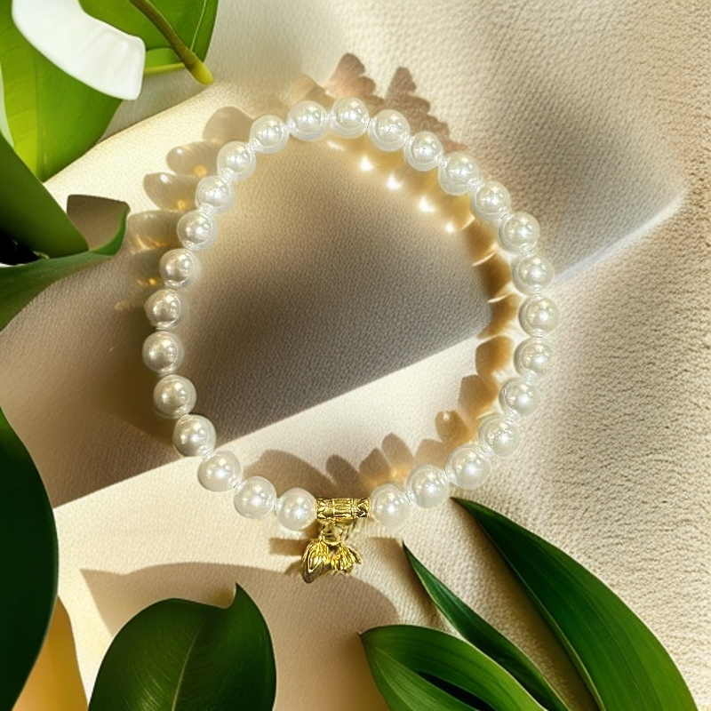 【WS】足 金 999简约大气两世欢贝母手串HJ322-1