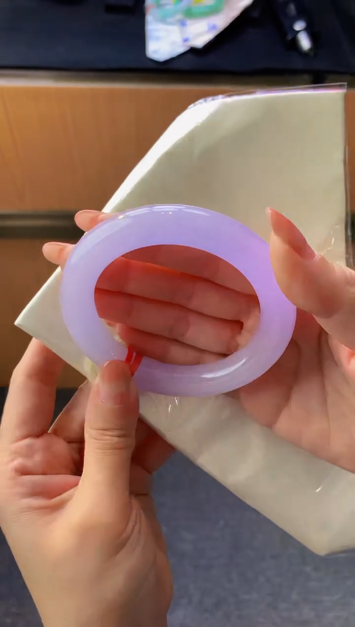 未镶嵌手镯翡翠- 圈口55.3 全款45万 定金2万