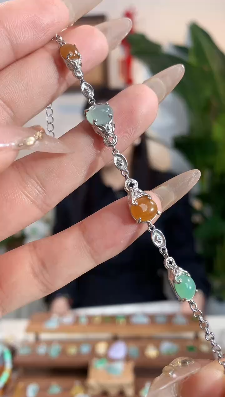 【闪购商品】翡翠手链未镶嵌手链