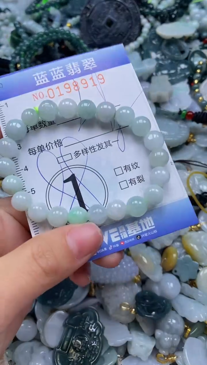 翡翠未镶嵌颈饰闪购0198919