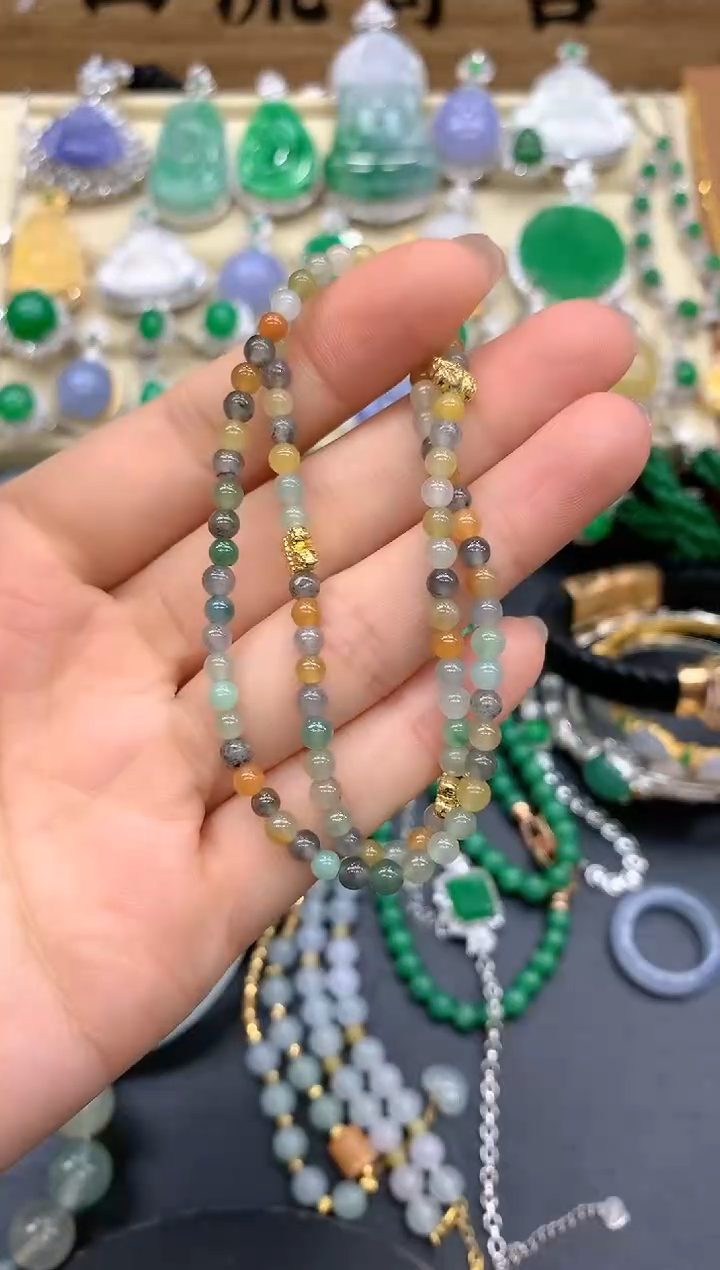 【闪购商品】翡翠颈饰未镶嵌125-中国好珍宝