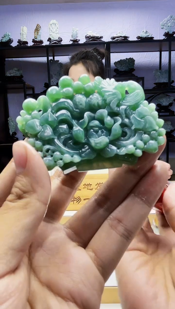 【闪购商品】定制翡翠未镶嵌毛货02130063