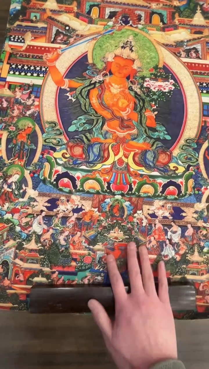 卷轴画唐卡16095