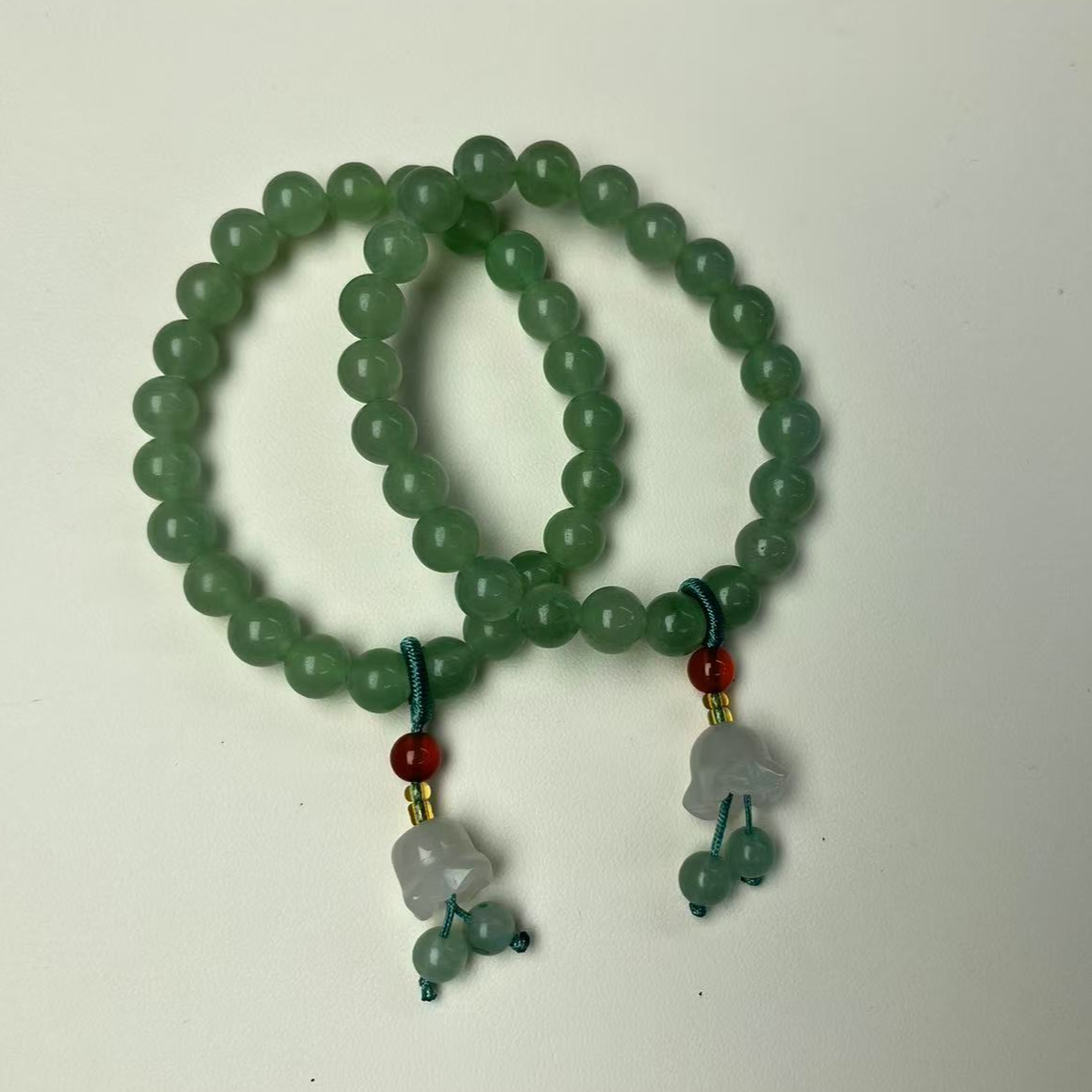 优选天然设计款东陵玉手串兰陵花款多样性拍一发一