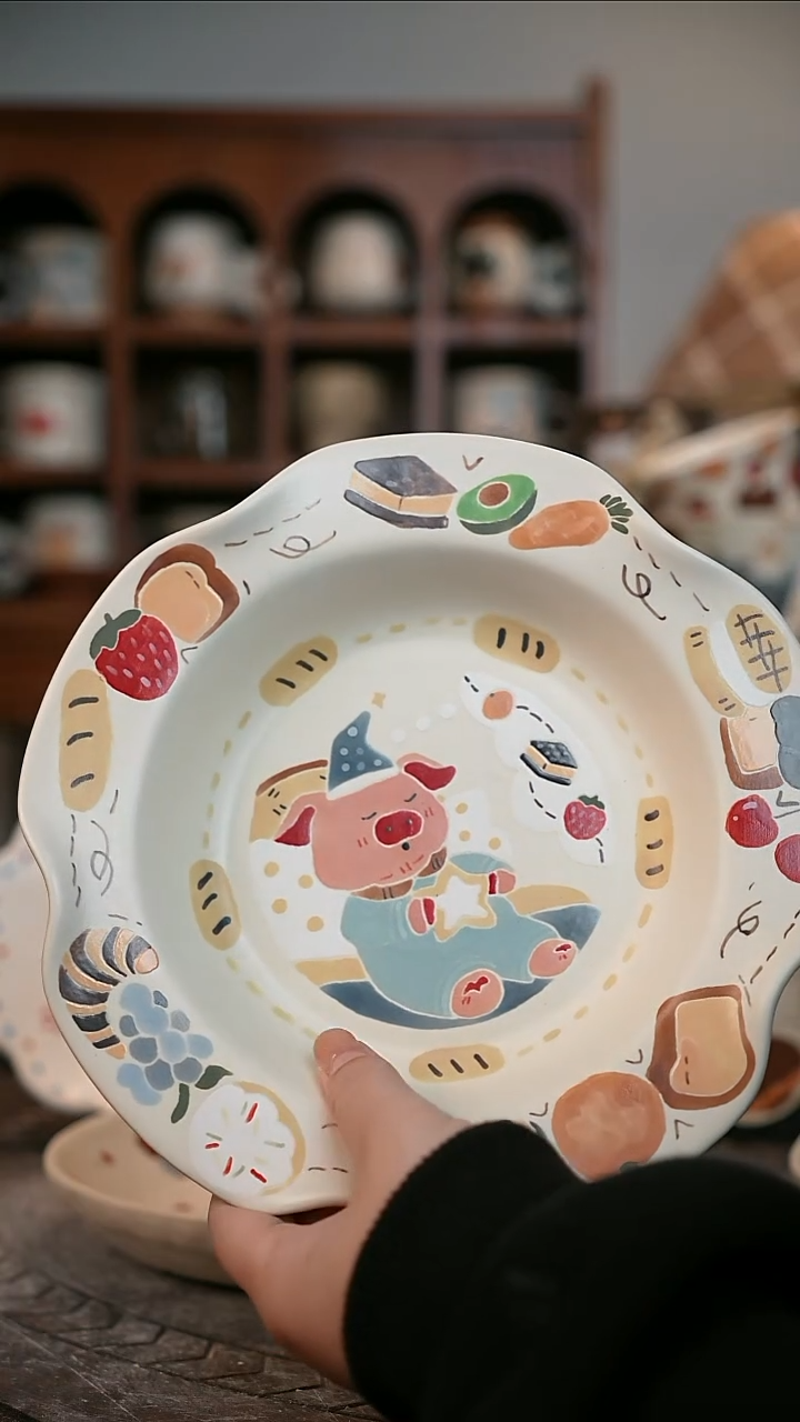 可爱?****❤川谷原创陶瓷12.16直播正品