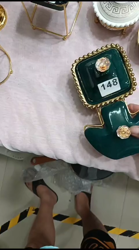 瓷148绿金二件套