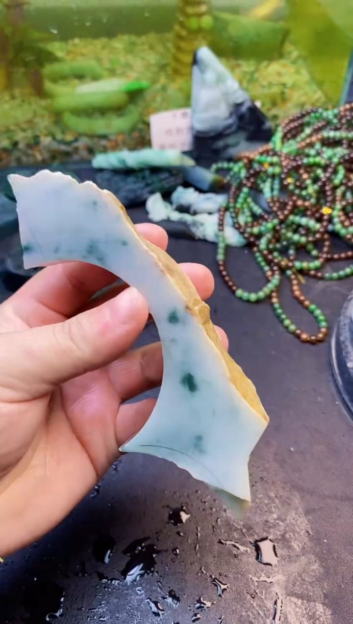 【闪购商品】翡翠颈饰未镶嵌014天然翡翠