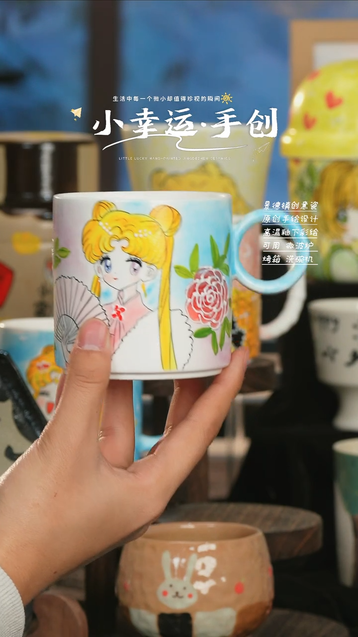 【闪购商品】景德镇纯手工手绘