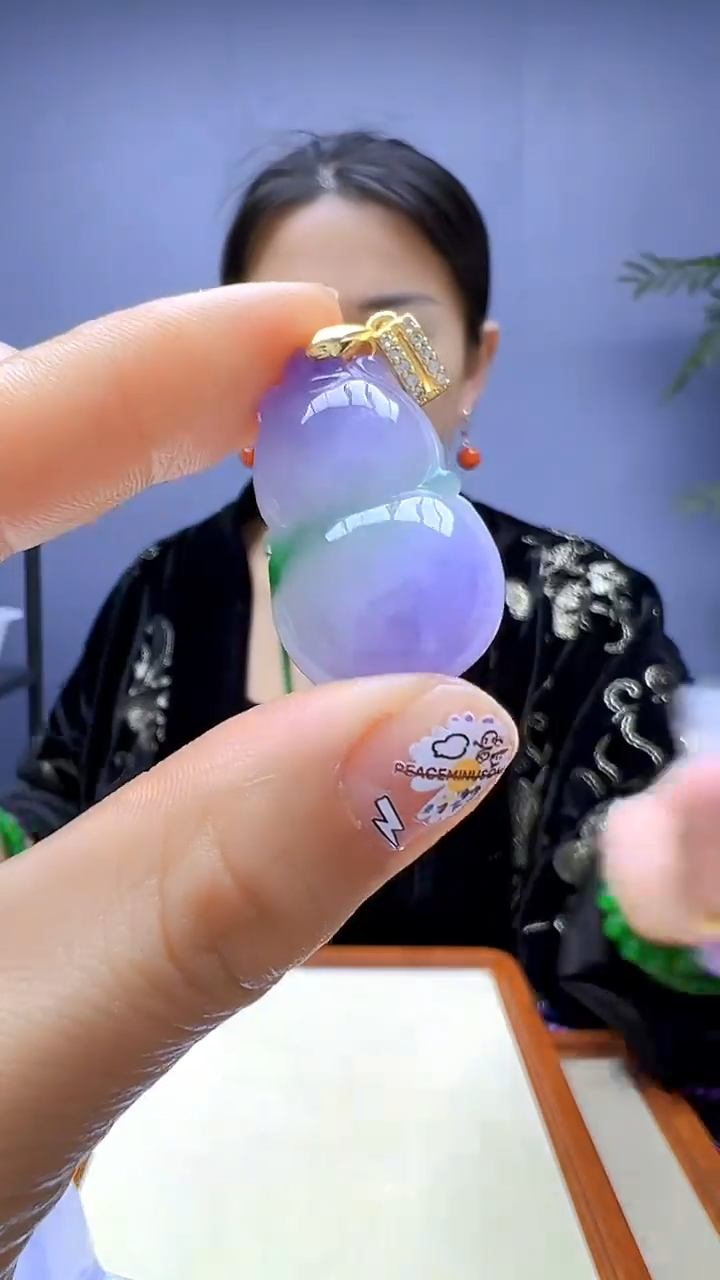 【闪购商品】翡翠颈饰14K金镶嵌颈饰