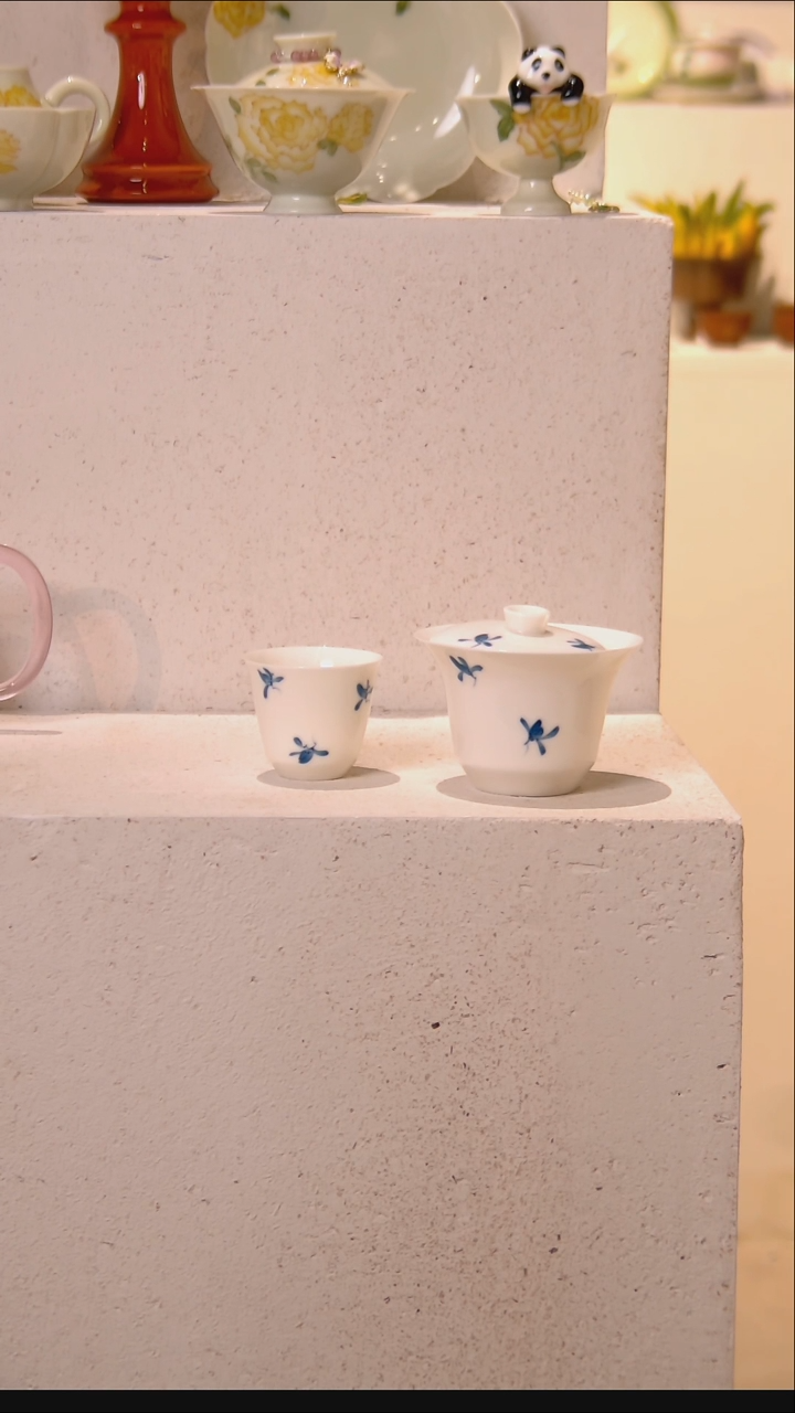 盖碗+茶杯 哈哈哈哈哈